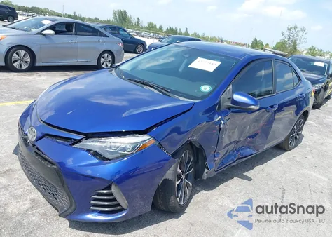 2017 Toyota Corolla Se из США, поврежденный, VIN 2T1BURHE5HC774361